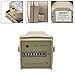 Electric Time Counter for Industrial Applications, 0 99999H59M Timing Range, Lightweight ABS Material, Stable Performance