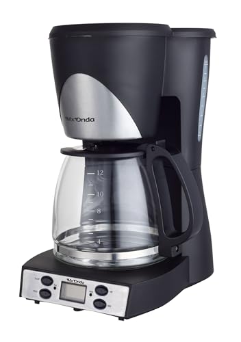 Mx Onda Cafetera de goteo con reloj y temporizador MX-CE2270