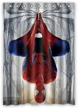 Personalized Custom Spiderman Window Curtains/Drape/Panels/Treatment Thermal Insulated Blackout Window Curtains 52" x 72" Inch