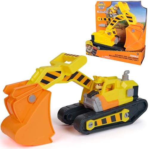 Jouet Pat Patrouille véhicule de chantier avec figurine Ruben