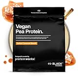 Protein Works - Pea Protein Isolate Protein Powder | 100% Plant-Based & Natural | Gluten Free | No Added Sugar | Salted Caramel | 1 Kg
