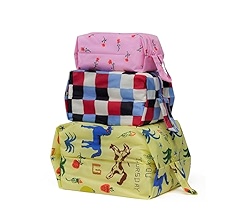 関税・送料込み★BAGGU★ パッキングキューブ 2個セット Amazon.com: BAGGU 3D Zip Set - Get Ready With Me : Home