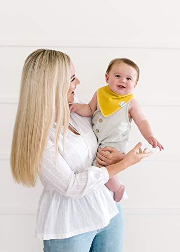 Copper Pearl Baby Bandana Drool Bibs For Drooling And Teething 4 Pack Gift Set Stone, Soft Set Of Cloth Bandana Bibs For Any Baby Girl Or Boy, Cute Registry Ideas For Baby Shower Gifts #TOP1