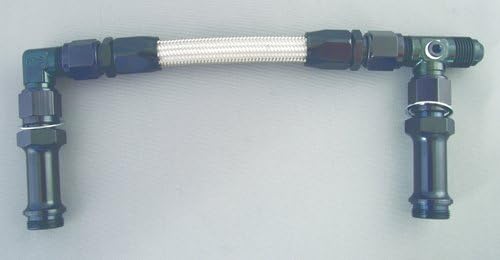 Fragola Performance Systems 920024-BL #6 Pro Stock Fuel Line Kit - 4500 Black