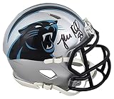 Panthers Luke Kuechly Authentic Signed Speed Mini Helmet BAS Witnessed