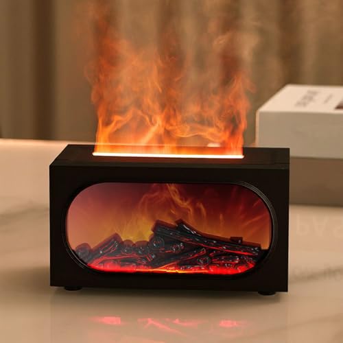 Diffuseur de feu et humidificateur USB pour salon et bureau