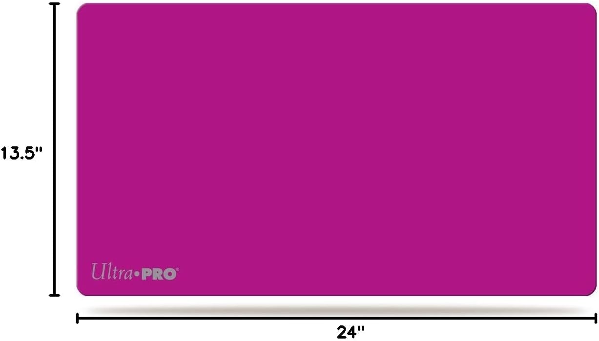 Solid Pink Play Mat Card Game