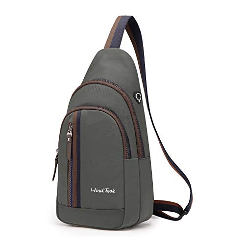 Wind Took bolsa bandolera mochila pequeña bolso pecho hombre y mujer hombro desportiva