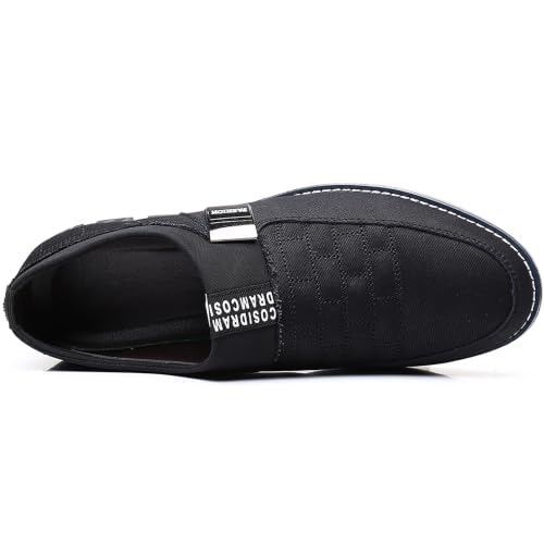 Image of COSIDRAM Mens Casual Dress Shoes Business Office Comfort Walking Sneakers | Exquisite quilted stitching upper, lightweight flexible build, suitable for everyday wear and casual outings