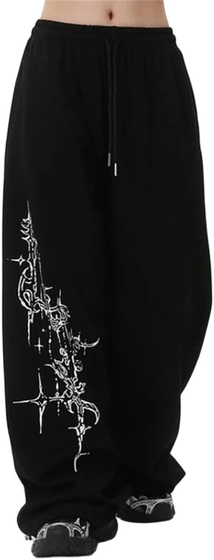 Women’S American Retro Street Dance Pants Loose Sweatpants Jazz Dance Trousers