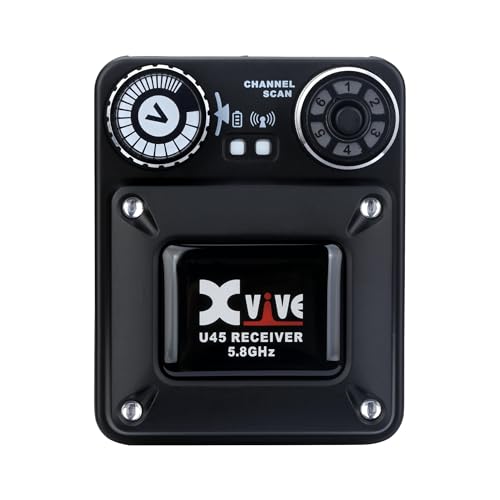 Image of Xvive U45 Wireless in Ear Monitor System Receiver, Receiver Only with Channel Scan Mode, Black
