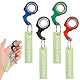 LUMOOM 4 Stück Schlüsselanhänger Spinner, Spinning Keychain, Schlüssel Spinner Spielzeug, Schlüsselanhänger Ring Spielzeug für Fingertraining Geeignet Kinder und Erwachsene