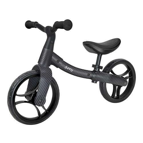 Sunny Balance Bike 3000 Bicicleta sin pedales - Diseño de fibra de carbono | Bicicleta sin pedales 2 ruedas | Interior y exterior | Macho/Hembra, de 2 a 5 años
