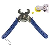 Ear Tag Removing Plier Stainless Steel Animal Ear Tags Remover for Cattle Sheep Goat Pig Cow