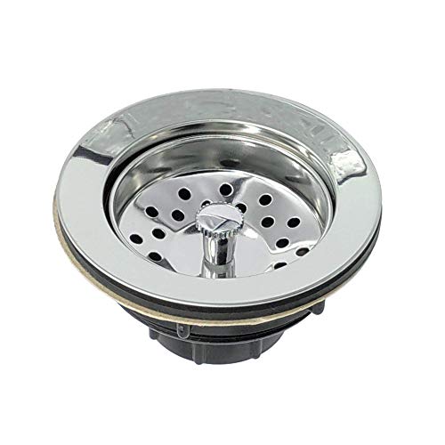 Colador para fregadero de cocina 4 pulgadas acero inoxidable