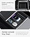 SUMK 2025 Upgrade Center Console Organizer Tray for Tesla Model 3 Highland Accessories [Double Layer Space, Durable Material, Easy to Clean] Hidden Storage Case for Tesla Model 3 2025 2024-7pcs