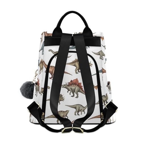 Sac à dos vintage contre le vol avec compartiments de rangement - 2