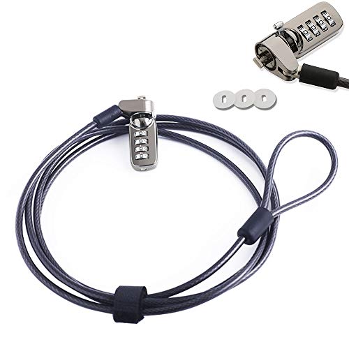 Sicherheitsschlösser Laptop Sicherheitsschlösser 1900mm Sicherheit Kabel Universalschloss mit Passwörter Sicherheit Metall Kabel für Desktop