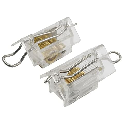 AXLIZER 2PCS Cord Lock Blind Wire Locks and Tilt Meachanism for 25mm/1inch Venetian Blind, Window Blinds Components Cover