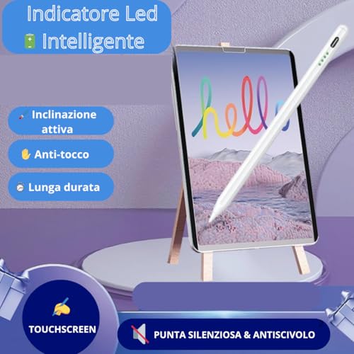 Lápiz magnético iPad con tres puntas duraderas y conector USB-C integrado 4