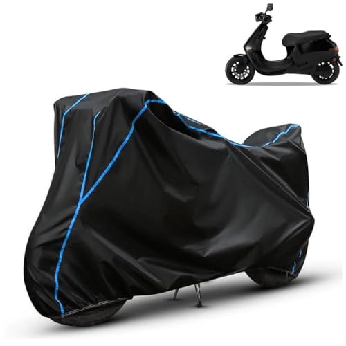 Image of Kerwa Waterproof Bike Cover Compatible with Ola Electric | Dust Proof, UV-Resistant, All-Weather Protection Bike Body Cover, Windproof Elastic Bottom