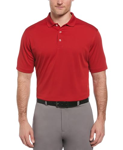 Callaway Men's Short Sleeve Core Performance Golf Polo Shirt with Sun Protection (Size Small-4X, Chili Pepper, 4X-Large Big Tall - image 1