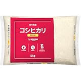 by Amazon 栃木県産 無洗米 コシヒカリ 5kg (580.com)