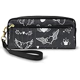 ペンケース 鉛筆ケース PU革 大容量 バレンタイン ホワイトデー バレンタインデー ギフト ブラック023 筆箱 高校生 おしゃれ 化粧ポーチ 収納 小物入れ 中学生 小学生 男子 女子 かわいい 人気 多機能 オフィス用 プレゼント用