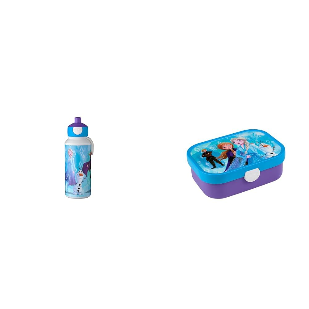 Botella para beber y bento box para niños Mepal Campus hermética escolar