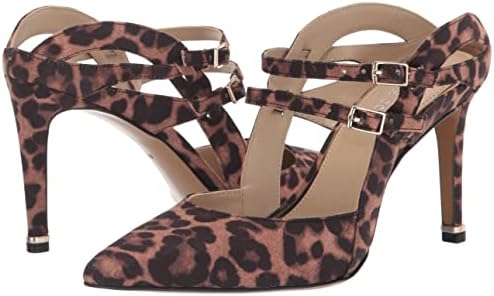 Kenneth Cole Women's Women's Riley 85 Double Strap Mule Heeled Sandal, Natural, 5.5 | Image 6