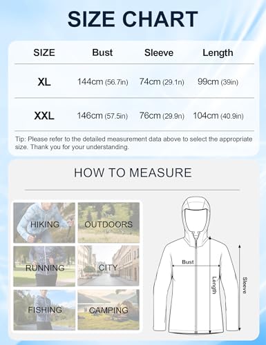 Image of Venzina Sunscreen Jacket for Men Fishing Sun Protection Jacket UPF 50+ Cooling Breathable Quick Dry Stylish Print Stretchable Design with Thumbholes Travel Hiking Camping