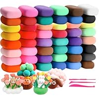 Set di argilla da modellare per bambini, kit di argilla da modellare per bambini - Argilla da modellare per ragazze,Kit di argilla da modellare per bambini con strumenti di scultura per ragazzi