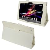 Caja de Repuesto para Tableta, Cobertura Completa Cubierta de Tablet PC de Cuero a Prueba de Golpes a Prueba de Golpes Funda de Carcasa de PC con Soporte for Sony Xperia Tablet Z / 10.1 Pulgadas