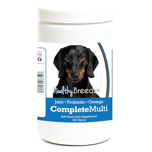 Healthy Breeds Dachshund All in One Multivitamin Soft Chew 120 Co...