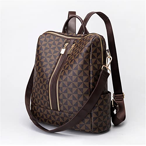 Mochilas femininas moda bolsa de couro PU design multiuso bolsa conversível mochila de viagem bolsa