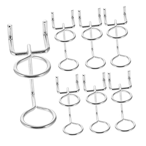 TOPBATHY 10pezzi Rastrelliera Portautensili Anello Per Pannello Organizzatore Per Cacciaviti e Pinze Realizzato in Ferro Robusto Compatibile Pannelli Forati in e Non