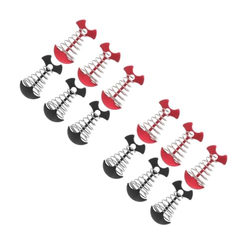 BESPORTBLE 2 Juegos Estacas para Suelo De Tienda De Campaña Accesorios De Camping Accesorios para Camping Anclajes De Toldo Ancla De Piso Accesorios De Dosel Aleación De Aluminio 6 Piezas * 2