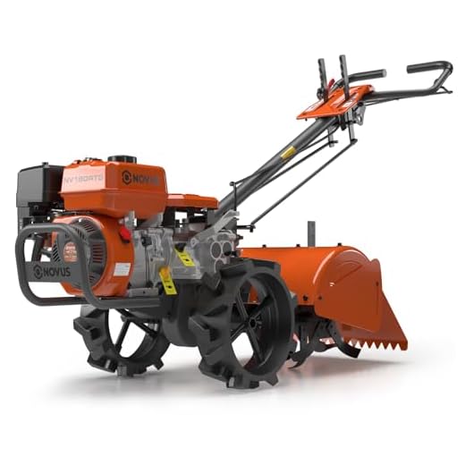 NOVUS 18-Inch 212cc Dual Tiller