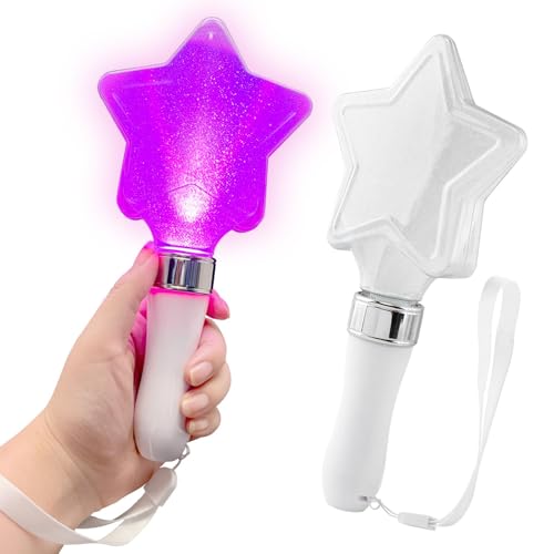 LED Concert Cheering Stick, 15 Colors Glow Stick Light, Fluorescent