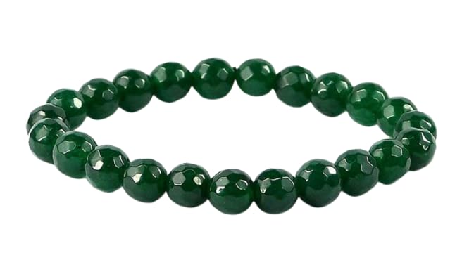NEXG Panna Stone Original Certified Bracelet Highly-Precious Emerald Crystal Bracelet Round Bead Rashi Ratna Panna Bracelet Green Gemstone Bracelet Wrist Bracelet For Men & Women (B0CKNC1BBX) Amazon Price History, Amazon Price Tracker