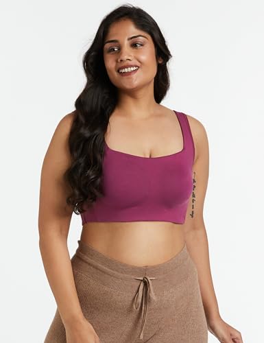 Image of Amazon Brand - Symbol Women's Cotton Stretch Non Padded Wire Free Full Coverage Slip On Bra
