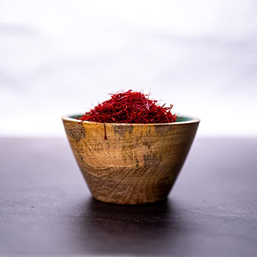 Organic Saffron Threads - Solis Saffron Grade A All Red Pure Saffron Threads By Banu - 1 Gram (0.035 Ounce) #TOP1