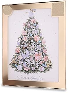 Clintons: Luxury Pretty Tree Christmas Cards, Pack Of 8, 1 Design, Multi-Colour, 1169891
