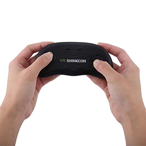 Image of Zopsc Bluetooth Gamepad Controller, Wireless Remote Gamepad with 20-40h Battery Life for Phone PC VR Gaming Black 5.1x2.2x0.55inch