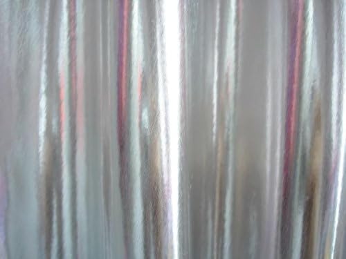 Silver Metallic Stretch Spandex Fabric 60