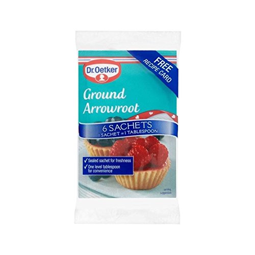 Dr Oetker Ground Arrowroot Sachet 6 x 8g - Pack of 4