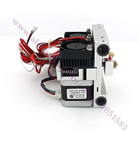 Lysee 3D Printer Parts & Accessories - Upgrade MK10 Extruder Dual Head Full Set for MK Replicator 2 /2X, Prusa i3 3D Printer - (Size: 24V with K-Type)