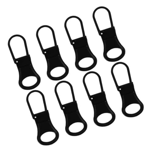 HAPINARY 8pcs Replacement Luggage Zier Pulls for Zipper Repair Detachable Zipper Pull Tab Zier Heads for DIY Coats Bags