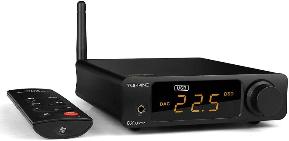 Amplificatore DAC Topping DX3 Pro+ Bluetooth - Per Cuffie Con ESS ES9038Q2M E Supporto LDAC - Foto 11