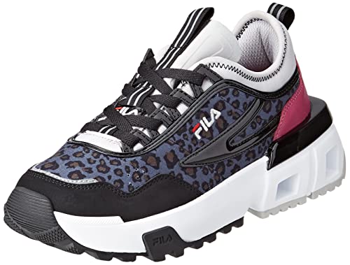 FILA UPGR8 A wmn, Zapatillas Mujer, Black-Leopard, 37 EU